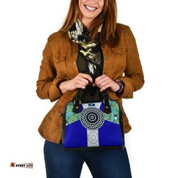 Shoulder Handbag - Flag of Torres Strait Islander
