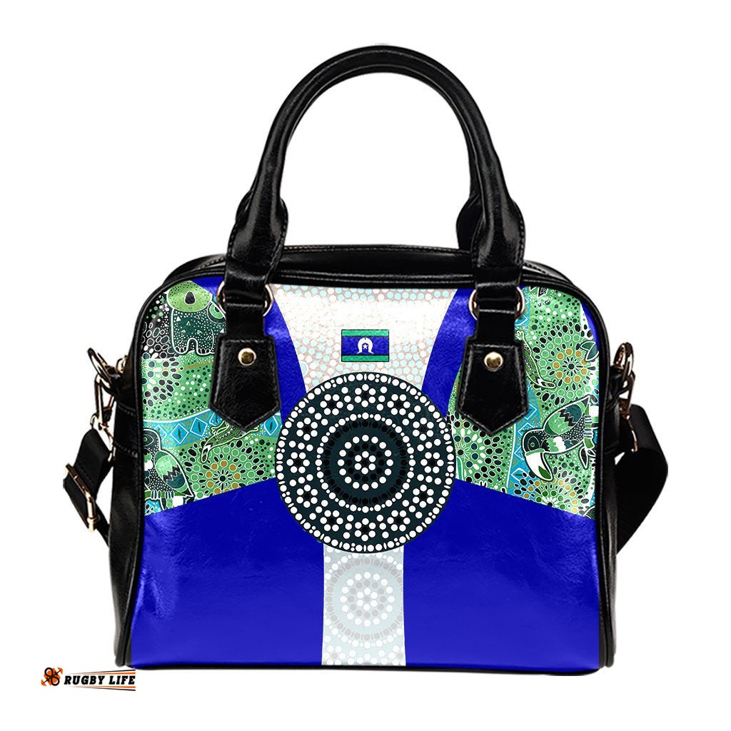 Shoulder Handbag - Flag of Torres Strait Islander
