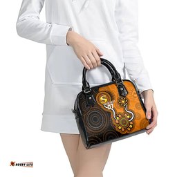 Custom Scorchers Cricket Indigenous Shoulder Handbag Champions Fire Up
