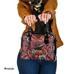Essendon Bombers NAIDOC Week 2024 Shoulder Handbag Mascot Football DT02