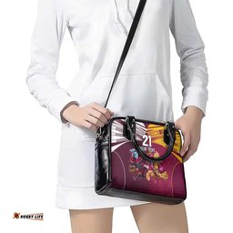 Custom Sea Eagles And Broncos Rugby Shoulder Handbag Sporty Style