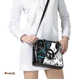 Aboriginal Pattern Torest Strait Island Shoulder Handbag TS04
