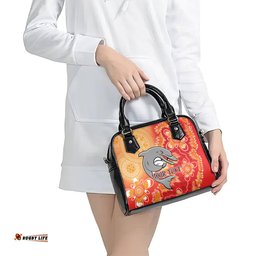 Personalised Dolphins NAIDOC Week 2024 Shoulder Handbag Aboriginal Fire Burning Sparks
