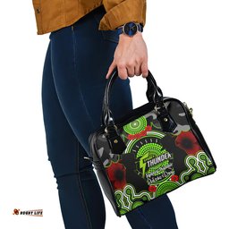 Sydney Thunder ANZAC 2024 Shoulder Handbag Lest We Forget Poppy Mix Camouflage
