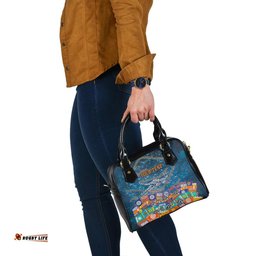 Custom text Shoulder Handbags - Kangaroo Dreaming