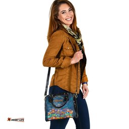 Custom text Shoulder Handbags - Kangaroo Dreaming