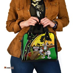 Rabbitohs ANZAC Day Shoulder Handbag Souths Mascot Rosemary Starring Night Style