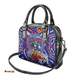 NAIDOC Week 2024 Knights Shoulder Handbag Mascot Rugby DT02