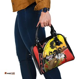 Dragons Rugby ANZAC Day Shoulder Handbag Saints Rosemary Starry Night