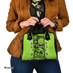 Sydney Thunder Cricket Shoulder Handbag Happy Australia Day Aboriginal Art