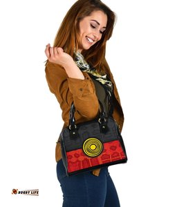 Aboriginal Shoulder Handbag - Aussie Indigenous Flag
