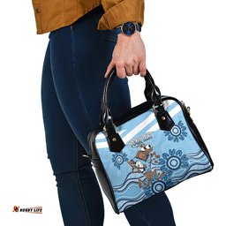Custom NSW Blues Cockroach Blooded Aboriginal Inspired Shoulder Handbag