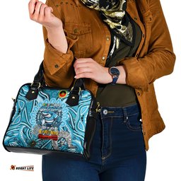 NAIDOC Week 2024 Sharks Shoulder Handbag Mascot Rugby DT02