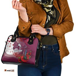 Custom Sea Eagle Rugby ANZAC Shoulder Handbag The Military Soldiers with Red Poppy