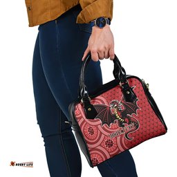 Personalised Dragons NAIDOC Week 2024 Shoulder Handbag Aboriginal Fire Burning Sparks