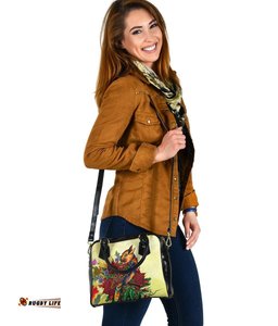 Shoulder Handbag - Australia Kookaburra With Waratah