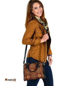 Shoulder Handbag - Indigenous Patterns Ver04