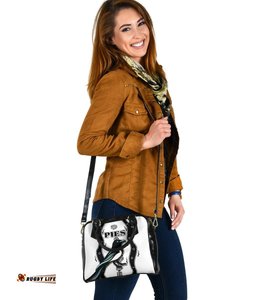 Collingwood Shoulder Handbag Pies Indigenous - White