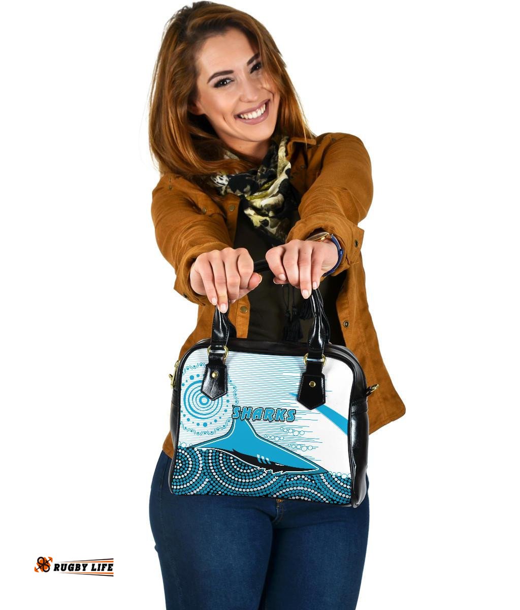 Sharks Shoulder Handbag Cronulla Indigenous Unique