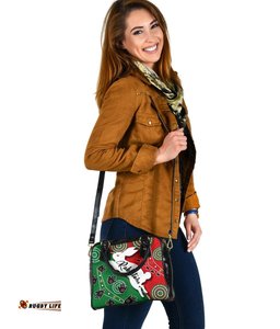 Rabbitohs Forever Shoulder Handbag Indigenous