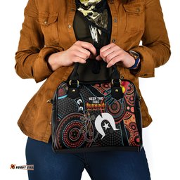 NAIDOC Week 2024 Shoulder Handbag Keep The Fire Burning Indigenous Art