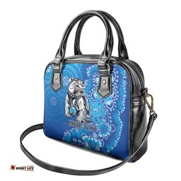 Personalised Bulldogs NAIDOC Week 2024 Shoulder Handbag Aboriginal Fire Burning Sparks