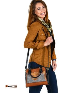 Shoulder Handbag - Indigenous Snake
