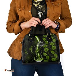 Thunder Cricket Never Forget Custom Shoulder Handbag ANZAC Day with Poppy Aboriginal