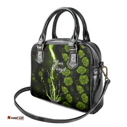 Thunder Cricket Never Forget Custom Shoulder Handbag ANZAC Day with Poppy Aboriginal