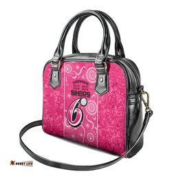 Custom Sydney Sixers Cricket Shoulder Handbag The Fourth Time Champions Aboriginal