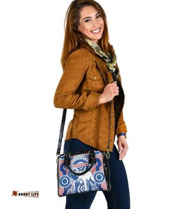 Western Shoulder Handbag Bulldogs Simple Indigenous