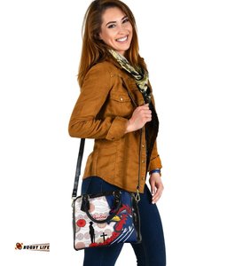 Australia Roosters Shoulder Handbag Anzac Day - Three Tiles Style