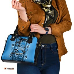 Custom Adelaide Strikers Cricket Shoulder Handbag Happy Australia Day Aboriginal Art