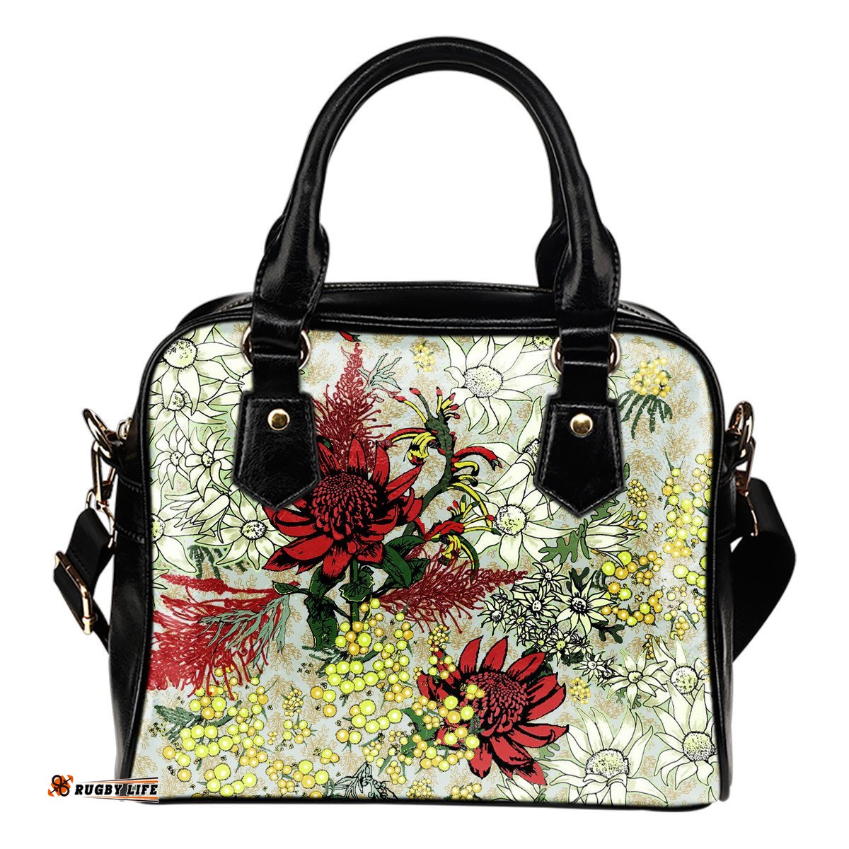 Australia Shoulder Handbags - Native Flowers Handbags