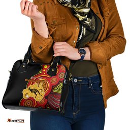 Personalised Australia Indigenous Shoulder Handbag We Are All Australian Vote NO To The Voice