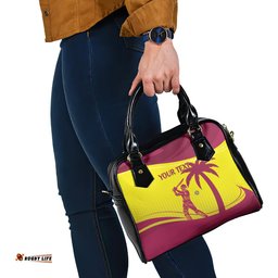 Custom West Indies Cricket Shoulder Handbag 2024 World Cup Go Windies