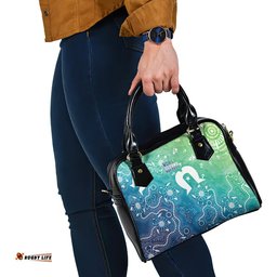 Australia Aboriginal Style Shoulder Handbag World Ocean Day
