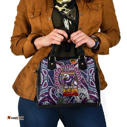 NAIDOC Week 2024 Eagles Shoulder Handbag Mascot Rugby DT02
