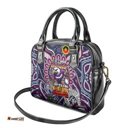 NAIDOC Week 2024 Eagles Shoulder Handbag Mascot Rugby DT02