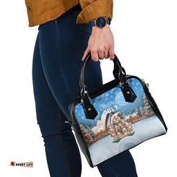 Australia Yulefest Shoulder Handbag Cute Wombat Sydney Opera House