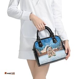 Australia Yulefest Shoulder Handbag Cute Wombat Sydney Opera House