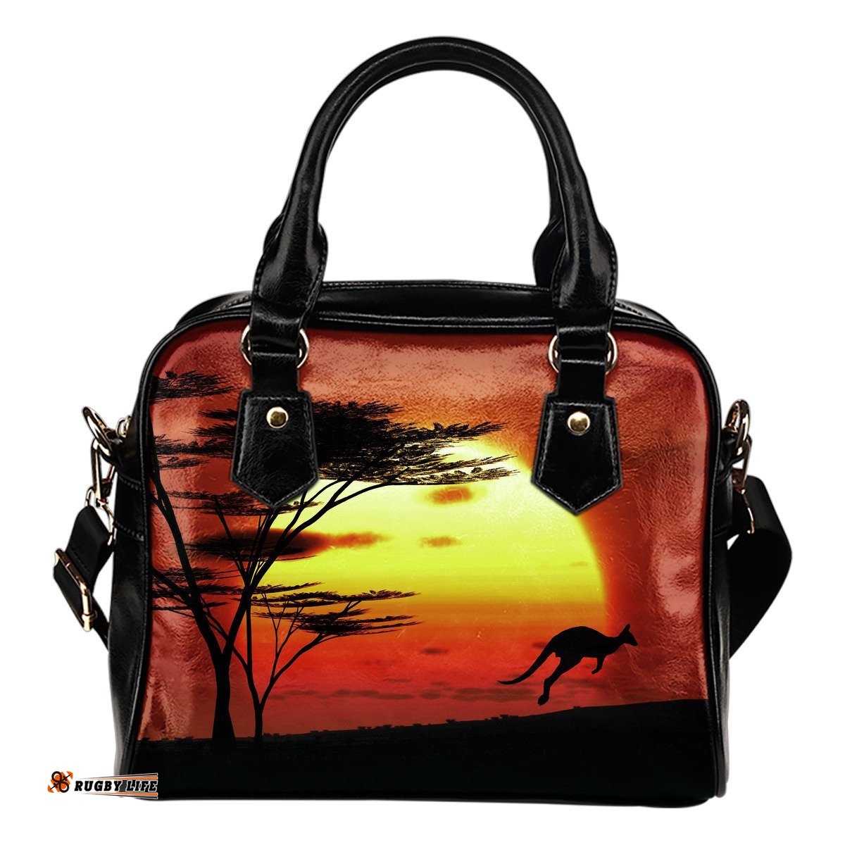 Shoulder Handbags - Kangaroo Handbags Sunset Ver01