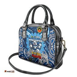 NAIDOC Week 2024 Bulldogs Shoulder Handbag Mascot Rugby DT02