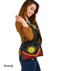 Shoulder Handbags - Aboriginal Flag And Animals Pattern