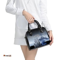 New Zealand ANZAC Day Shoulder Handbag HMNZS Achilles We Will Remember Them