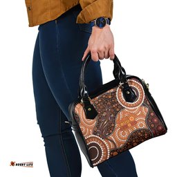 Lizard NAIDOC 2024 Shoulder Handbag Aboriginal Art Style