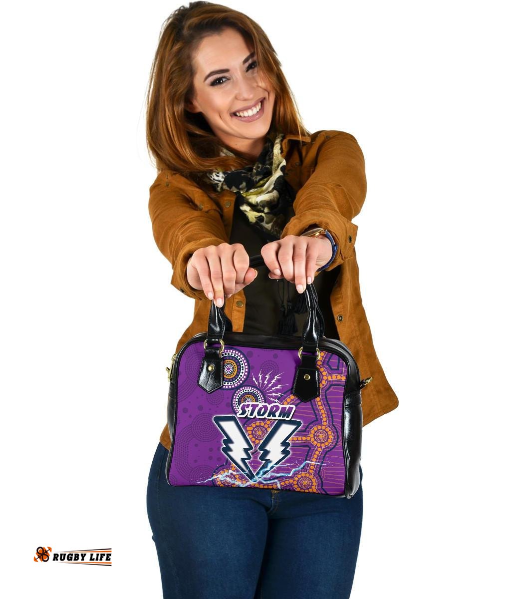 Storm Shoulder Handbag Melbourne Indigenous Thunder