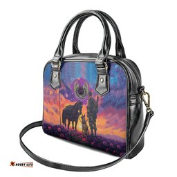 Australia Animals ANZAC Shoulder Handbag Dog And Horse Heroes Also Served