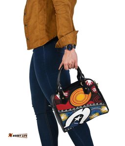Shoulder Handbag - Australian NAIDOC Aboriginal and Torres Strait Islands Flags