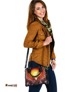 Shoulder Handbag - Australian Aboriginal NAIDOC Week - Because Of Her, We Can